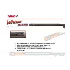 CARABINA GAMO WHISPER MAXXIM 4.5mm Y 5.5mm